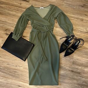 ASOS off the shoulder dress